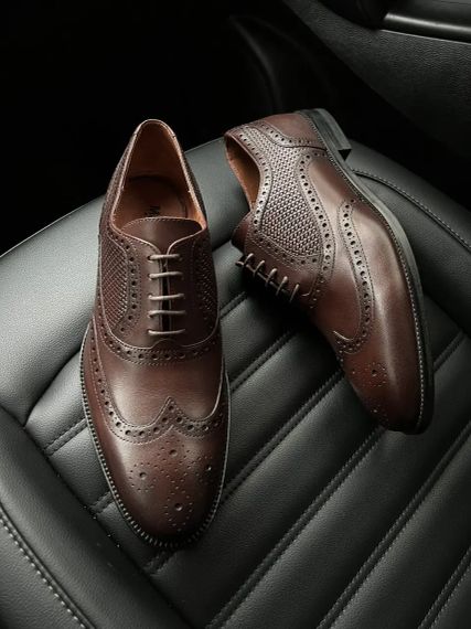 Шикарні коричневі оксфорди 43 розмір | Зображення 4