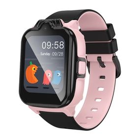 Дитячий смарт годинник Hoco Y104, 4G, GPS, Wi-Fi, HD камера, 1.69" HD-дисплей, дзвінки, відеодзвінки, голосові повідомлення, Pink, Box