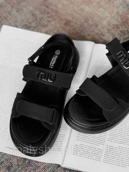 Женские сандали  Míu black 4 ДЛ7290 | Зображення 2
