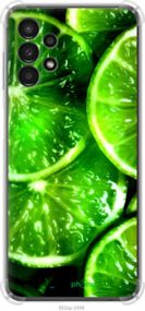Чохол на Samsung Galaxy A13 A135F Зелені часточки лимона "852sp-2498-2448"