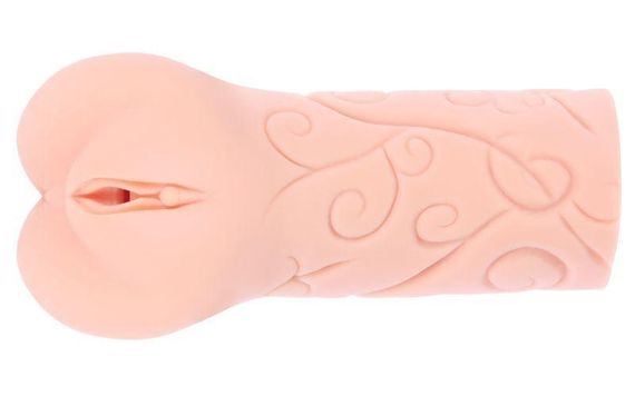 Мастурбатор-вагина двухслойный Kokos Tattoo Double Layer Sex Aura | Зображення 3