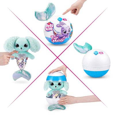 Интерактивная игрушка Pets &amp; Robo Alive серии Furmaids - Щенок Даззи (9555D) | Зображення 1