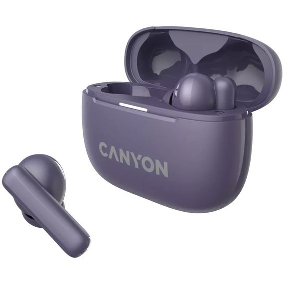 Навушники Canyon TWS-10 OnGo ANC ENC Purple (CNS-TWS10PL) | Зображення 3