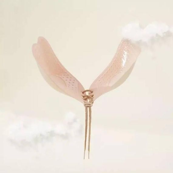 Невидимый бюстгальтер на клейкой основе Fly Bra Бежевый чашка А