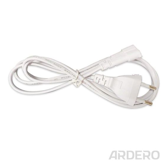 Кабель живлення з вилкою Ardero LD4040-W1 для світильників AL4040 1,5 м ModuLine