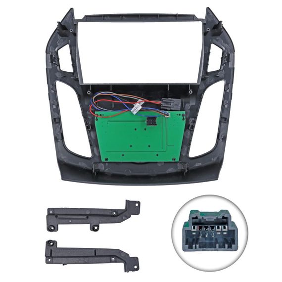 Перехідна рамка серії QIV QBR-F 1147-82 для Ford Transit Connect 2014-2015 (F1) 9 дюймів | Зображення 1