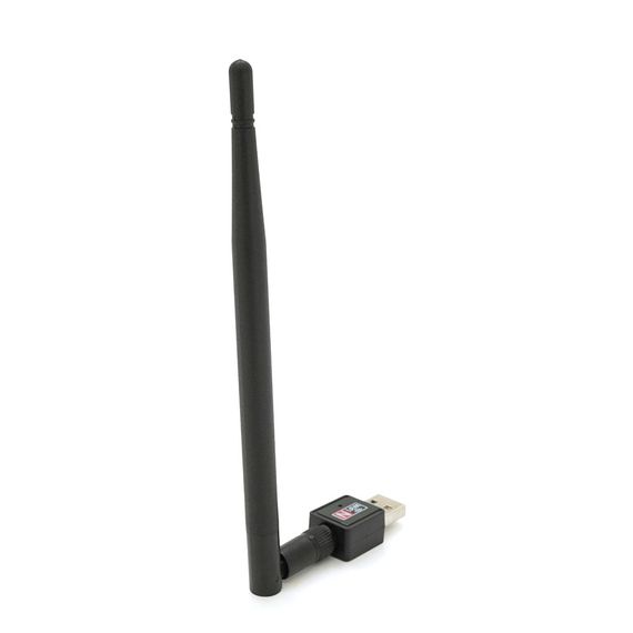 Бездротовий мережевий адаптер з антеною 5DBI Wi-Fi-USB Merlion LV-UW05, RT7601, 802.11bgn, 300MB, 2.4 GHz, WIN7 / XP / Vista / 2K | Зображення 2