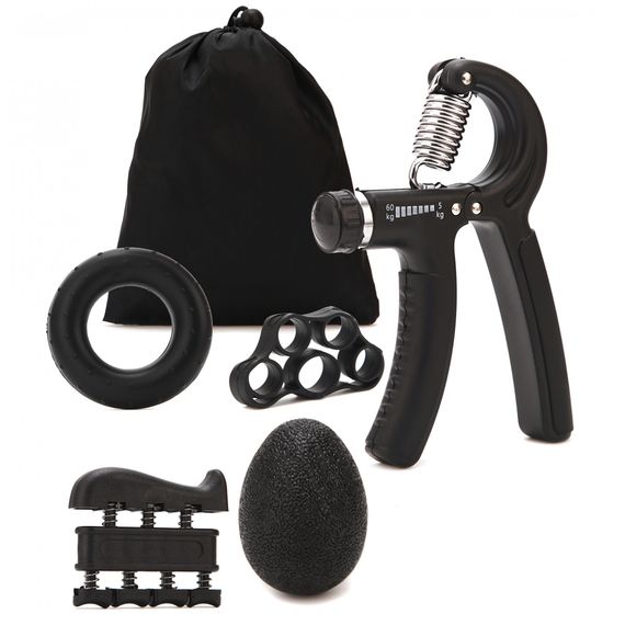 Набір еспандерів Cornix Hand Grip Workout Kit 5шт XR-0269 Black
