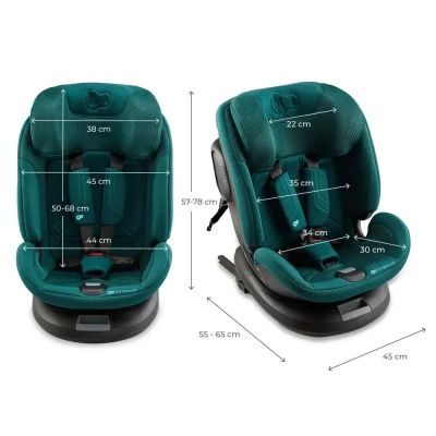 Автокресло Kinderkraft Xpedition 3 i-Size 360 Green (KCXPED03GRE0000) (5902533926787) | Зображення 4