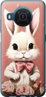 Чохол на Nokia X20 Зайчик із силікону FCh_005584