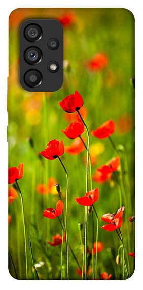 Чохол IBANAN Макове поле для Samsung Galaxy A53 5G