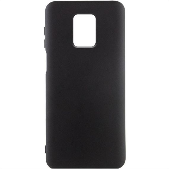 Чохол Silicone Cover Ummi Lakshmi (AA) для Xiaomi Redmi Note 9s / Note 9 Pro / Note 9 Pro Max Чорний / Black