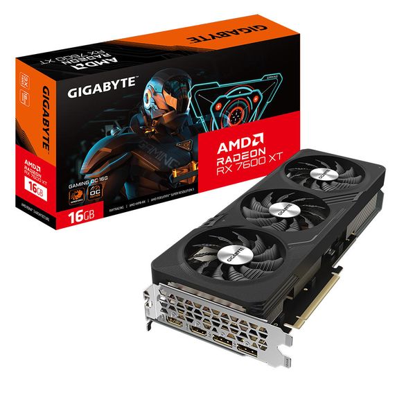 Видеокарта GIGABYTE Radeon RX 7600 XT 16GB GDDR6 GAMING OC GV-R76XTGAMING_OC-16GD | Зображення 7