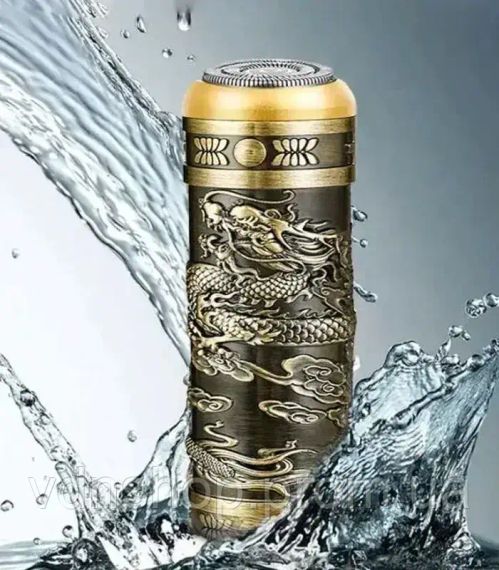 Акумуляторна міні бритва металева дорожня USB електробритва бездротова роторна Mini Shaver Alstow NS-701 | Зображення 4