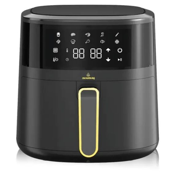 Фритюрниця електрична Crownberg CB-5550 аерогриль електричний для смаження без олії 2000 Вт мультипіч | Зображення 5