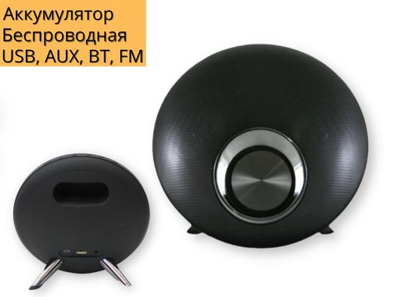 Портативна колонка XPRO K4+ 15Вт USB, AUX, FM, Bluetooth чорна (K4+) | Зображення 1