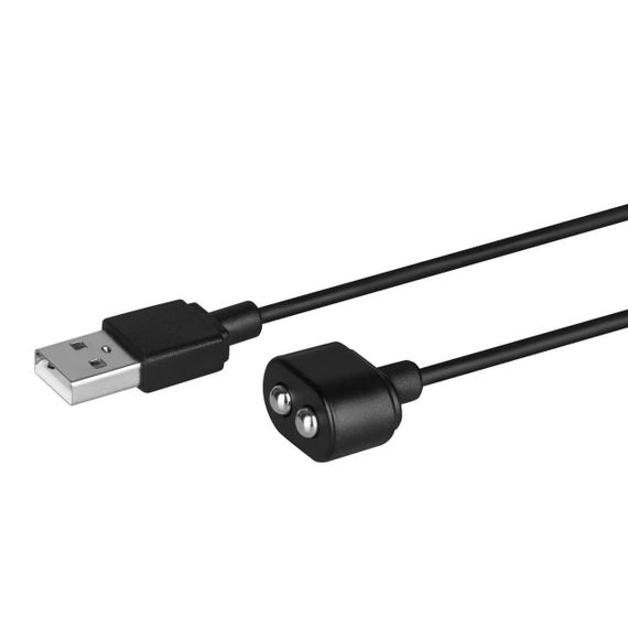Зарядка (запасний кабель) для іграшок Satisfyer USB charging cable Black | Зображення 3