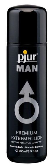 Густая силиконовая смазка pjur MAN Premium Extremeglide 250 мл с длительным эффектом, экономная sexstyle