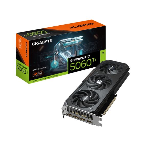 Відеокарта GIGABYTE GeForce RTX5060Ti 16Gb GAMING OC (GV-N506TGAMING OC-16GD) | Зображення 9