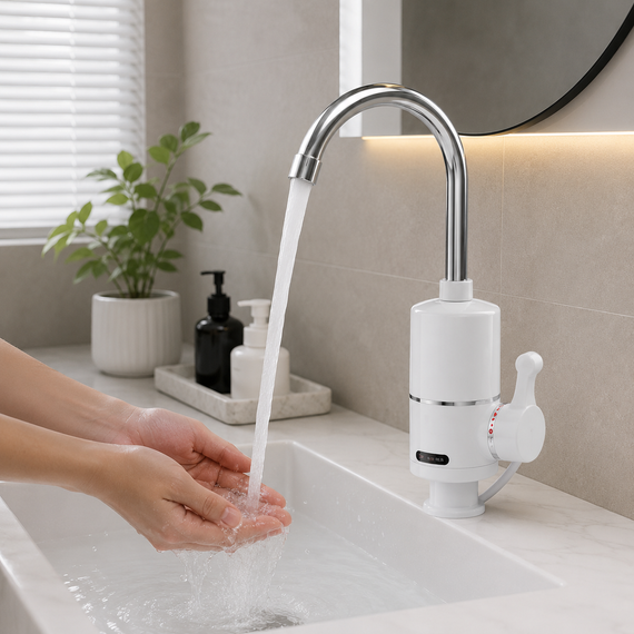 Водонагрівач Delimano WATER HEATER RX-004 / Кран-водонагрівач на нижнє підключення | Зображення 2