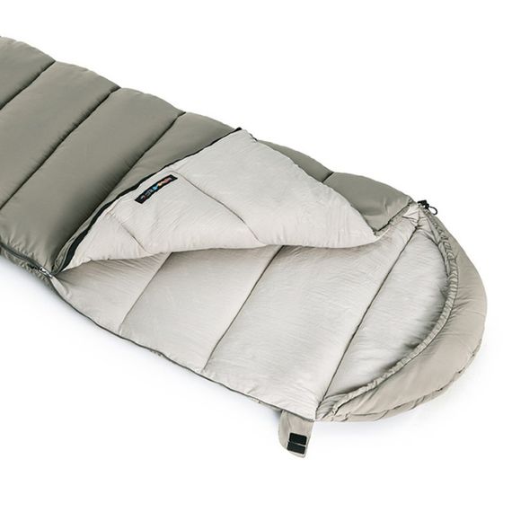 Спальний мішок з капюшоном Naturehike M300 NH20MSD02, зелений, правий | Зображення 1