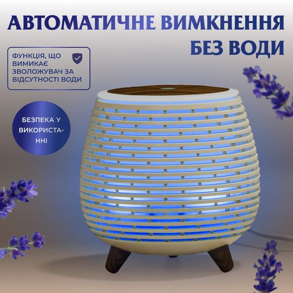Зволожувач повітря Holdmay Aroma Diffuser 140ml Білий | Зображення 5