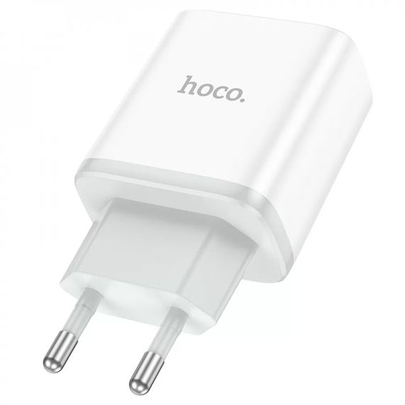 МЗП Hoco C105A Stage PD20W+QC3.0 (1USB-A/1C) White | Зображення 2