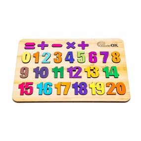 Развивающая деревянная игрушка "Цифры" Арт-11230, 27 элементов