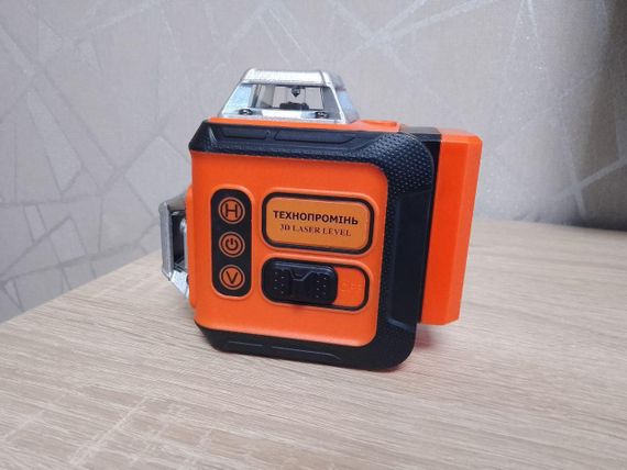 Професійний лазерний рівень "Технопромінь" 3D із зеленими лініями | Зображення 1