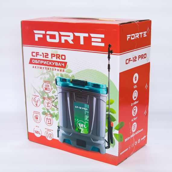 Обприскувач акумуляторний Forte CF-12 Pro (12 л) | Зображення 2