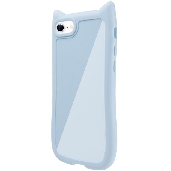 Чохол TPU GETMAN Cat with straps для Apple iPhone 7 / 8 / SE (2020) (2022) (4.7") Blue | Зображення 1