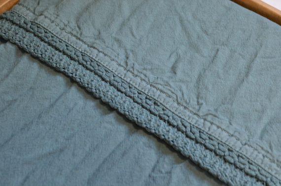 Постельное белье  Issimo Drope Poplin 200 х 220 см Teal Green | Зображення 3