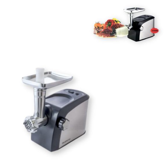 Мясорубка Promotec PM-10553 с соковыжималкой 3200 Вт нержавеющая сталь/черный (PM-1055_1822)