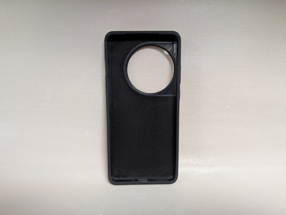 Чохол для OnePlus 12 / ВанПлюс 12, WAVE, Soft Touch, протиударний, чорний | Зображення 1