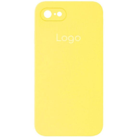 Чохол Silicone Case Square з повним захистом камери для iPhone 7/8/SE 2020 Колір 01.Mint | Зображення 6