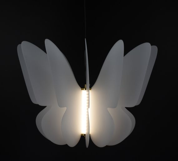 Люстра світлодіодна підвісна LED світильник для квартири на стелю лед 27086 Чорний 30-150х40х40 см. | Зображення 2