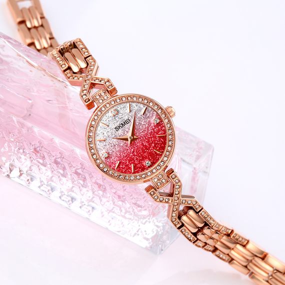 Жіночий годинник Skmei 2001RD Red | Зображення 4