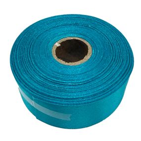 Атласная лента для рукоделия АБ-339, 2,5 см x 23 м, бирюза