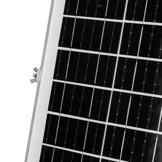 Вуличний LED ліхтар на сонячних батареях 200х55мм прожектор світлодіодний вуличний 60 LED 100 Вт із сонячною панеллю HP-5-73 | Зображення 5