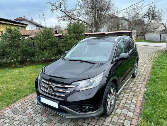 Дефлектор капота (EuroCap) для Honda CRV 2012-2016 гг | Зображення 1