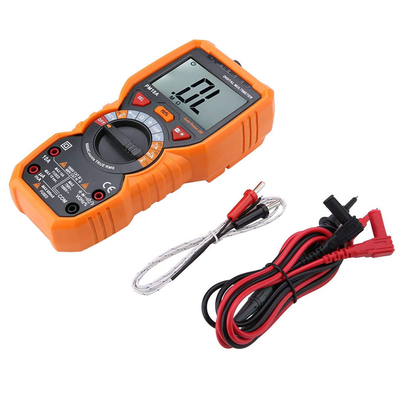 Цифровий мультиметр PEAKMETER PM18A Портативний тестер опору струму та напрузі - 6000 відліків (sv2505) | Зображення 5