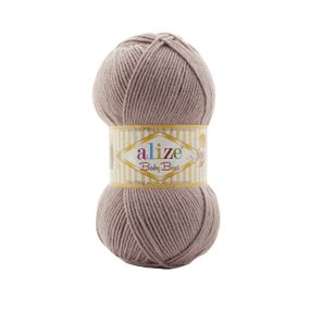 Пряжа Alize Baby Best No 142 (Алізе Бебі Бест) – 10% Бамбук, 90% Антипілінг Акрил, 100г/240м