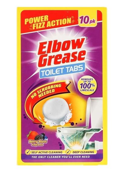 Таблетки для чищення унітазу Elbow Grease Toilet Tabs Berry Blast 10шт