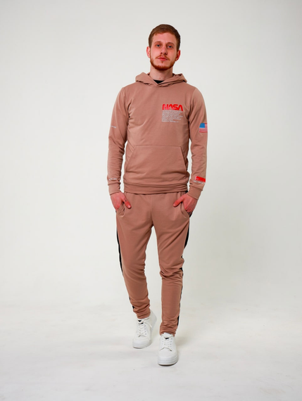 Комплект Худі Наса+ Штани бежевий S XL