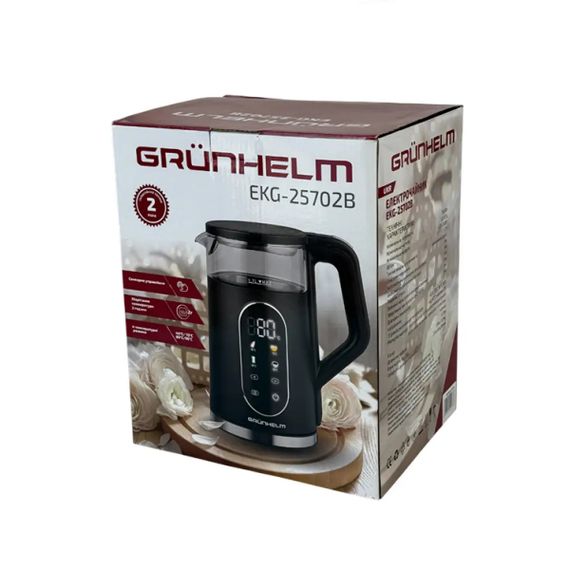 Електрочайник Grunhelm EKG-25702B 1.7 л чорний | Зображення 2