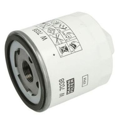 Фильтр масляный Mann W7038