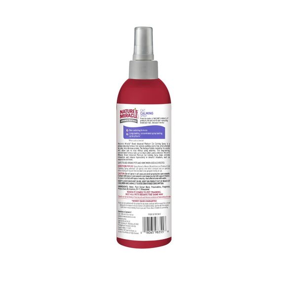 Засіб 8in1 Nature s Miracle ADV Calming Spray для котів заспокійливий спрей 236 мл | Зображення 1