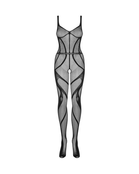 Сексуальный бодистокинг с открытым доступом Obsessive G336 черный, S/M/L sexstyle | Зображення 4