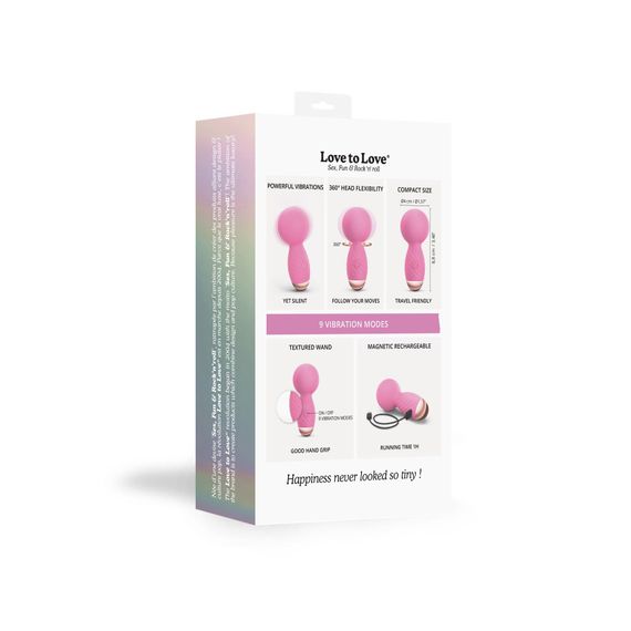 Мінівібромасажер Love To Love Itsy Bitsy – Pink Passion | Зображення 6