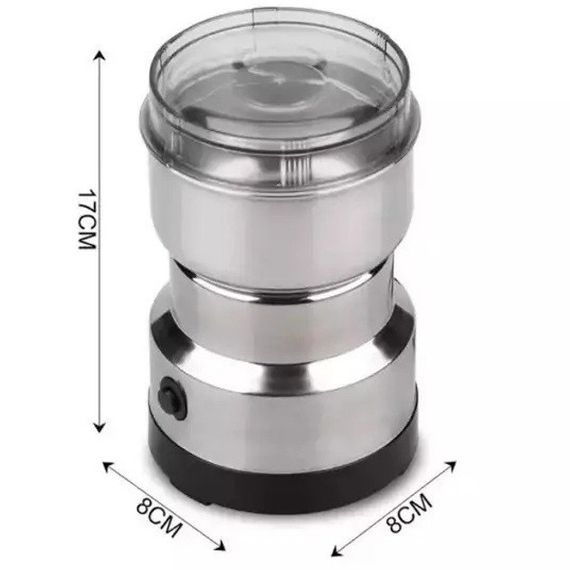 Кофемолка RAF R-7113 мощная роторная, измельчитель электрический, из нержавеющей стали FX-482 150 Вт | Зображення 2